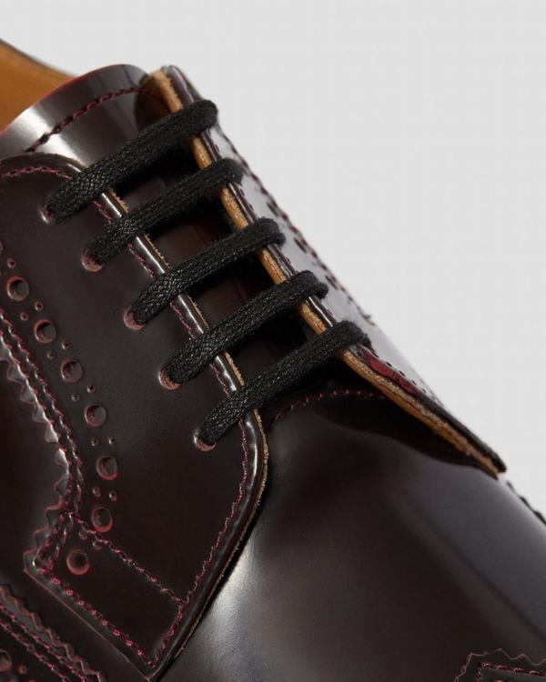 Dr Martens Pánské Polobotky Kelvin Ii Arcadia Červené, CZ-104596